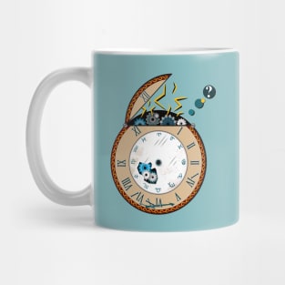 The Time Master Lost Track of the Time Mug